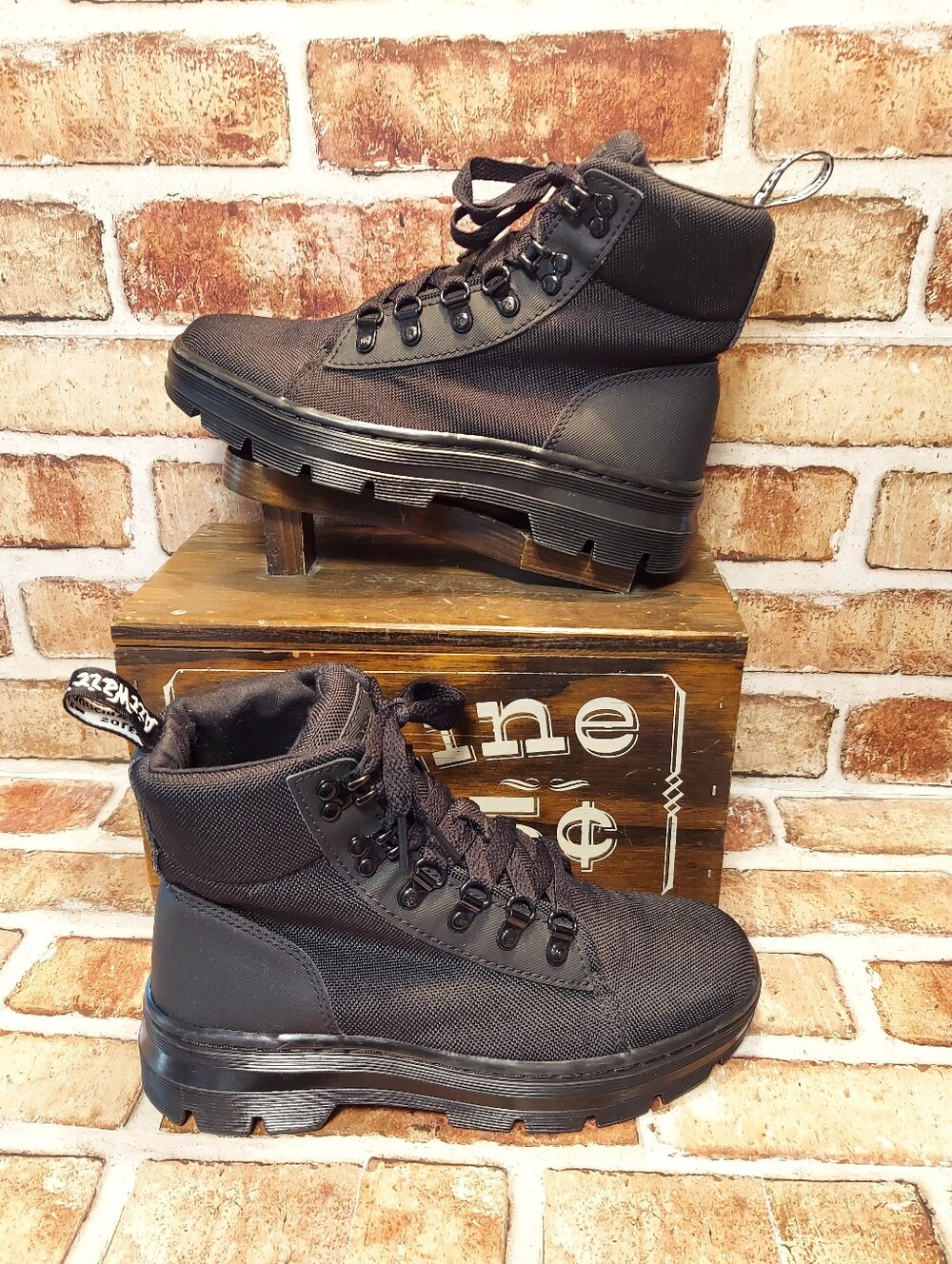 Pre-owned Dr. Martens Combs Utility Boots